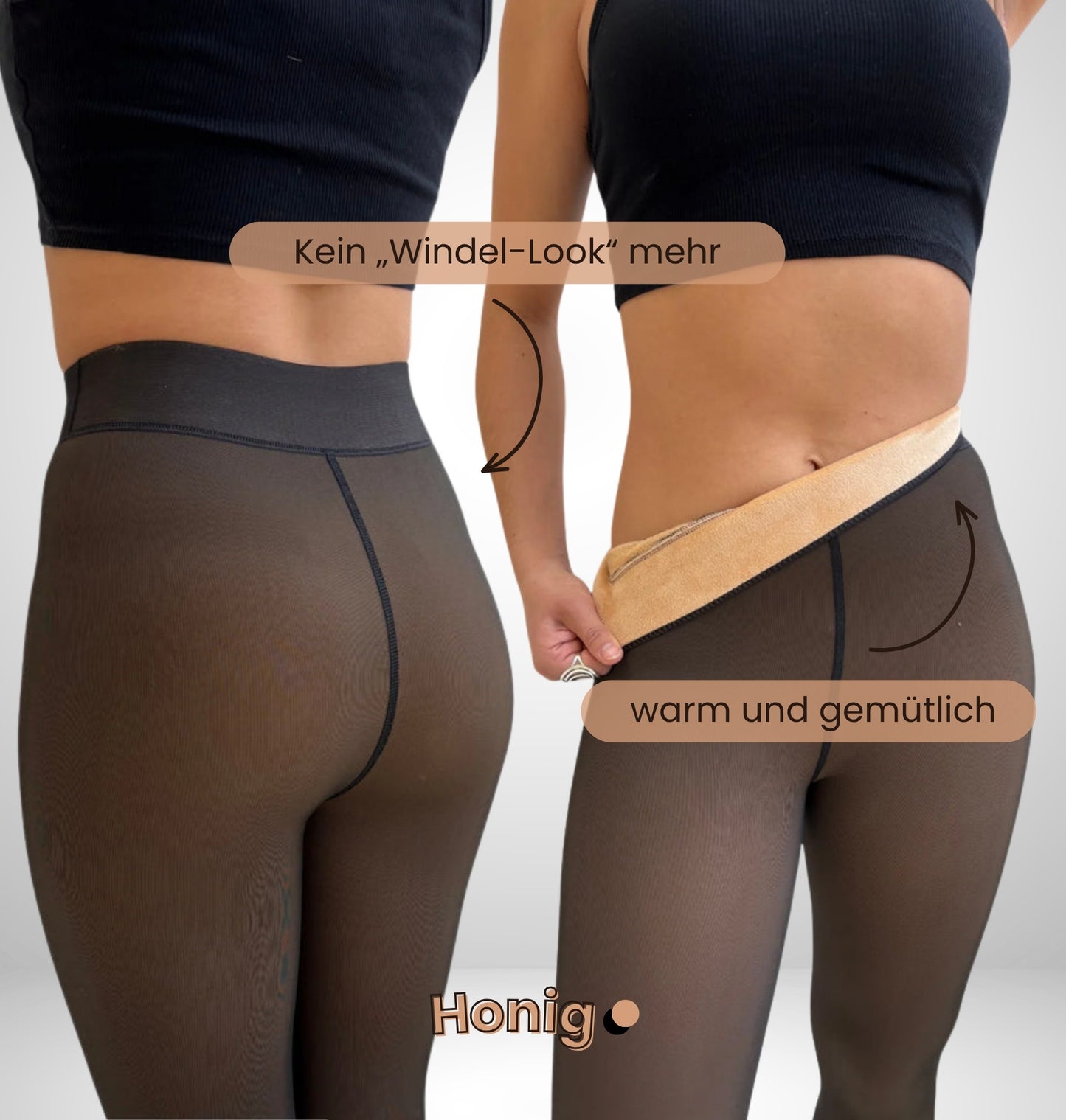 Pluusch Original Fleecegefütterte Leggings